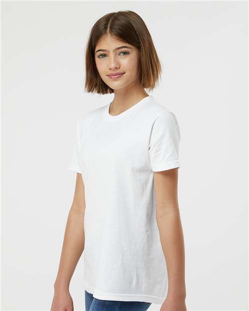 Tultex Youth Fine Jersey T-Shirt 235 White