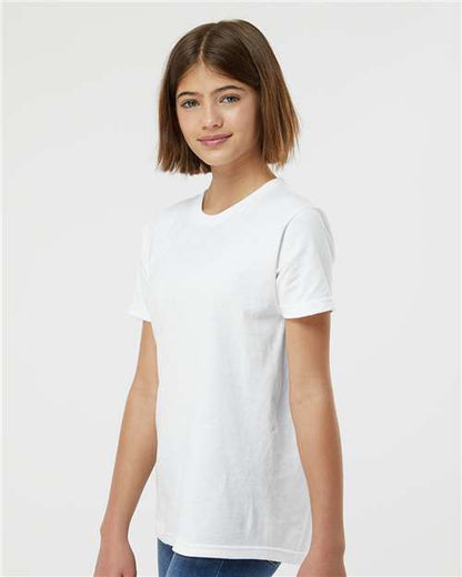 Tultex Youth Fine Jersey T-Shirt 235 White