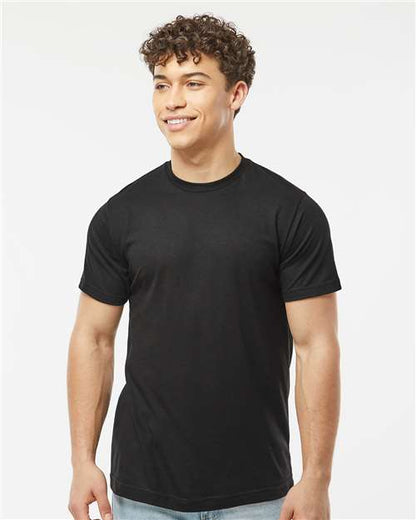 Custom Embroidered  Tultex Poly-Rich T-Shirt 241 Black