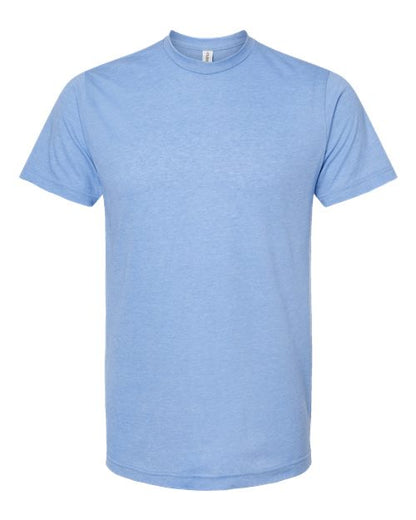 Tultex Poly-Rich T-Shirt 241 Heather Athletic Blue