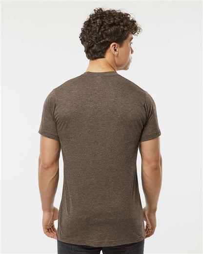Tultex Poly-Rich T-Shirt 241 Heather Brown