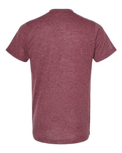 Tultex Poly-Rich T-Shirt 241 Heather Burgundy