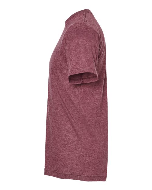 Tultex Poly-Rich T-Shirt 241 Heather Burgundy
