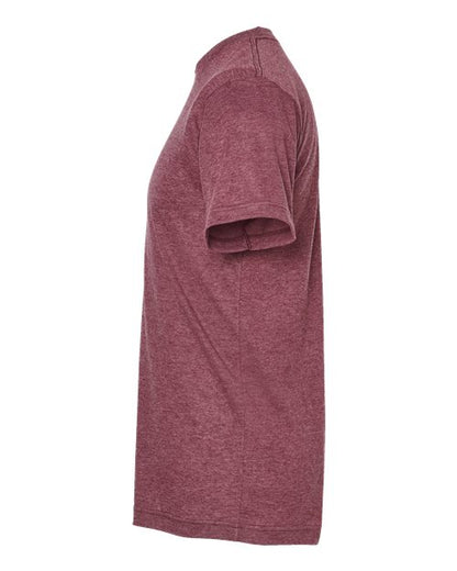 Tultex Poly-Rich T-Shirt 241 Heather Burgundy