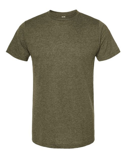 Tultex Poly-Rich T-Shirt 241 Heather Military Green