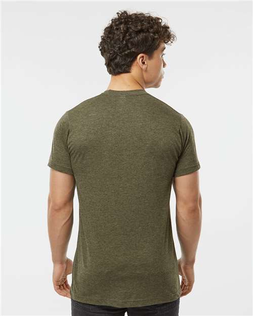 Tultex Poly-Rich T-Shirt 241 Heather Military Green