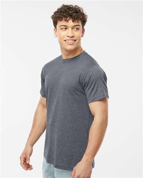 Tultex Poly-Rich T-Shirt 241 Heather Navy