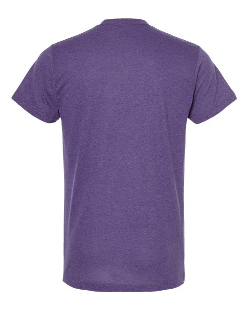 Tultex Poly-Rich T-Shirt 241 Heather Purple