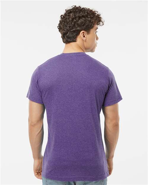 Tultex Poly-Rich T-Shirt 241 Heather Purple