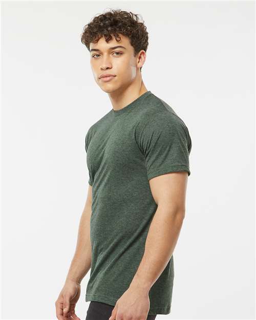 Tultex Poly-Rich T-Shirt 241 Heather Hunter
