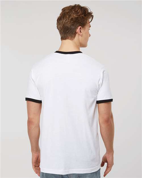 Tultex Fine Jersey Ringer T-Shirt 246