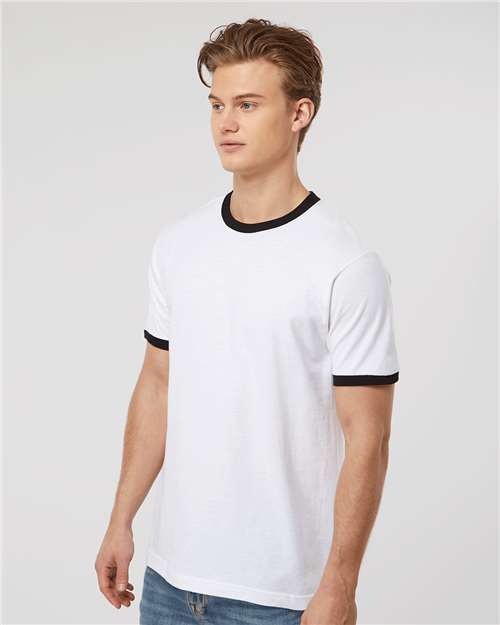 Tultex Fine Jersey Ringer T-Shirt 246