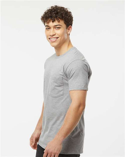 Tultex Heavyweight Jersey Pocket T-Shirt 293