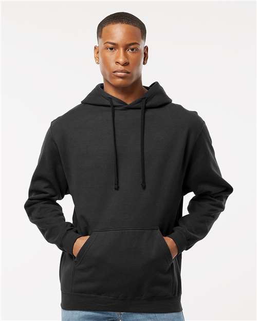 Custom Embroidered  Tultex Fleece Hooded Sweatshirt 320 Black
