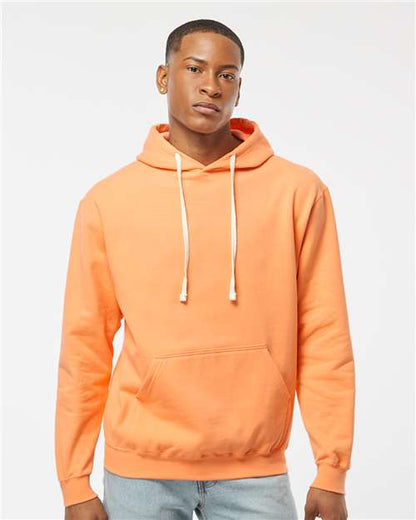 Custom Embroidered  Tultex Fleece Hooded Sweatshirt 320 Cantaloupe