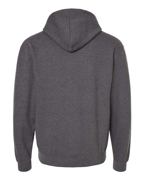 Tultex Fleece Hooded Sweatshirt 320 Heather Charcoal
