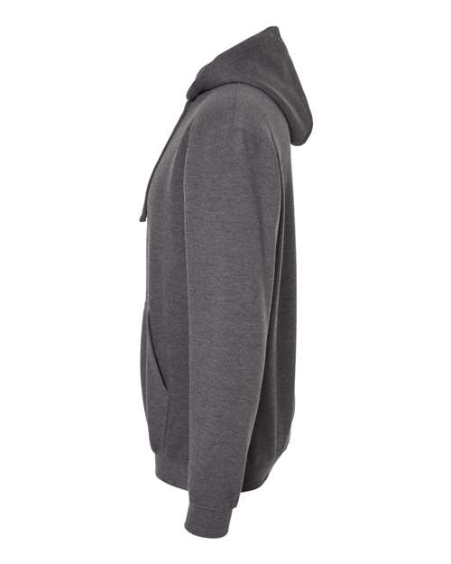 Tultex Fleece Hooded Sweatshirt 320 Heather Charcoal