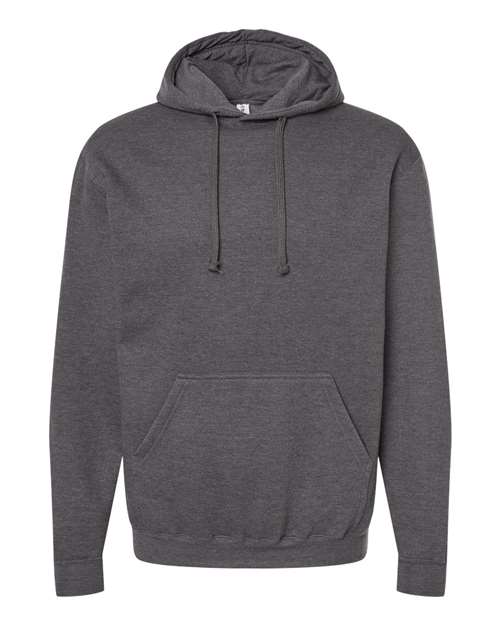 Tultex Fleece Hooded Sweatshirt 320 Heather Charcoal