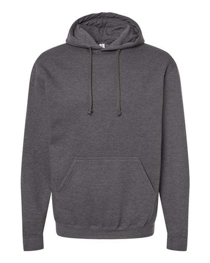 Tultex Fleece Hooded Sweatshirt 320 Heather Charcoal
