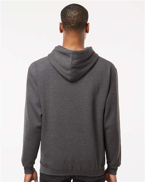 Tultex Fleece Hooded Sweatshirt 320 Heather Charcoal