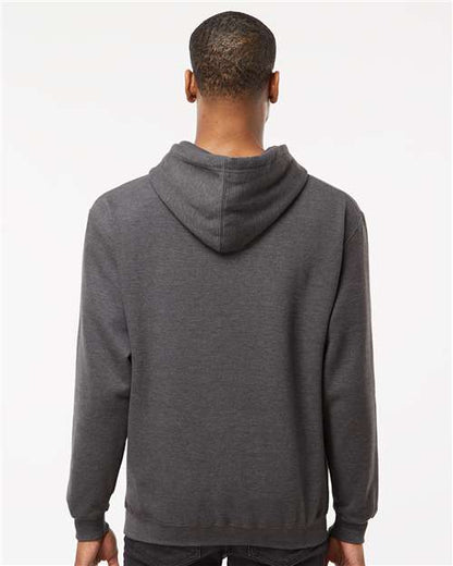 Tultex Fleece Hooded Sweatshirt 320 Heather Charcoal