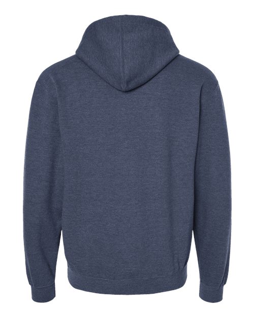 Tultex Fleece Hooded Sweatshirt 320 Heather Denim