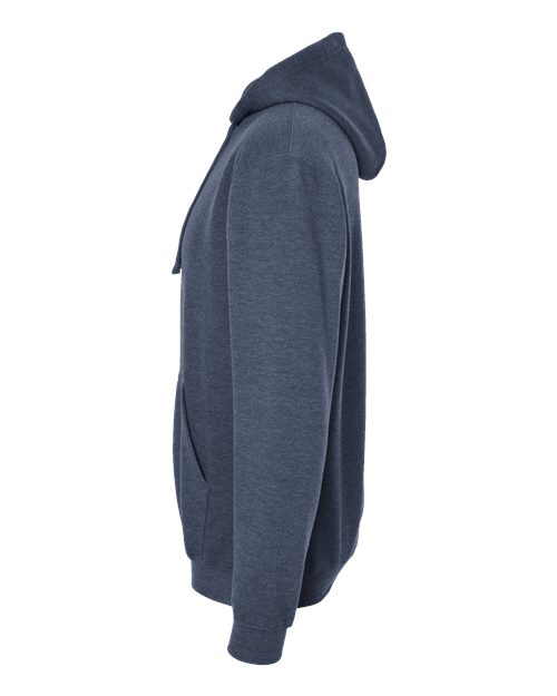 Tultex Fleece Hooded Sweatshirt 320 Heather Denim