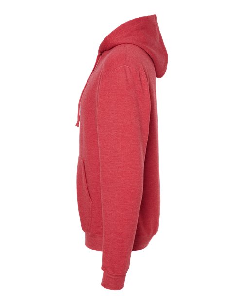 Tultex Fleece Hooded Sweatshirt 320 Heather Red