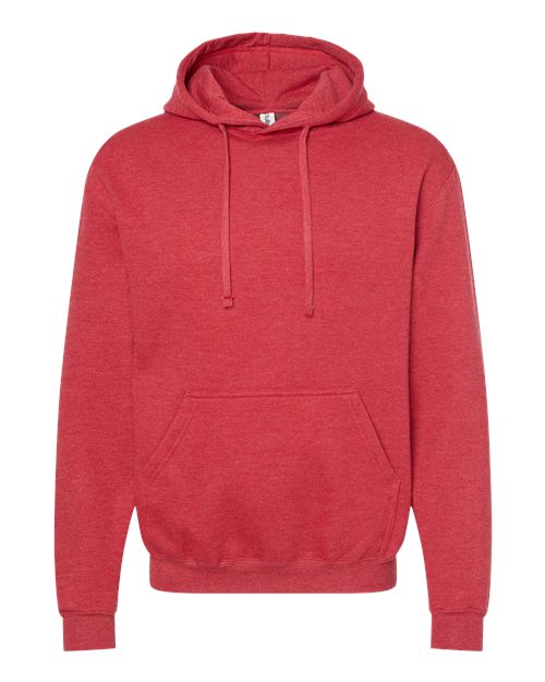 Tultex Fleece Hooded Sweatshirt 320 Heather Red