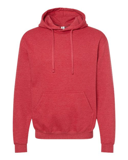 Tultex Fleece Hooded Sweatshirt 320 Heather Red
