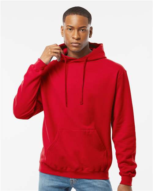 Custom Embroidered  Tultex Fleece Hooded Sweatshirt 320 Red