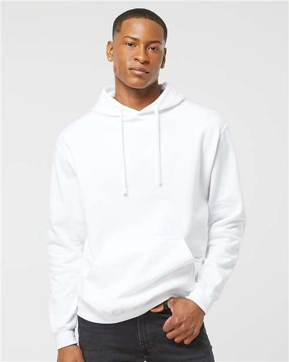 Custom Embroidered  Tultex Fleece Hooded Sweatshirt 320 White