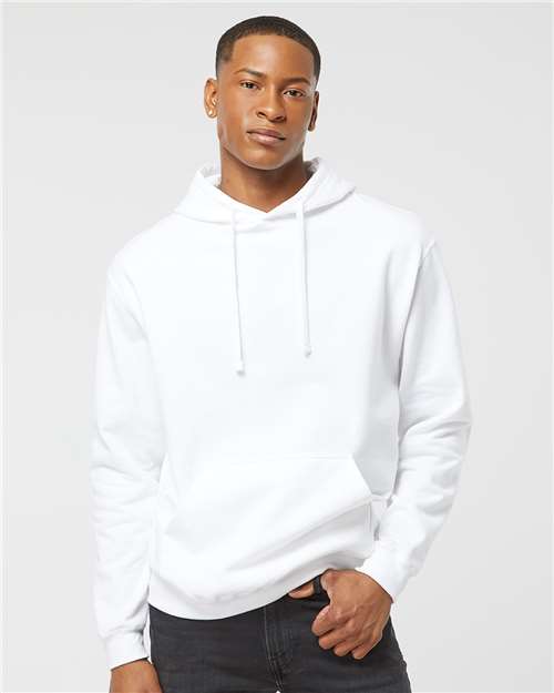 Custom Embroidered  Tultex Fleece Hooded Sweatshirt 320 White