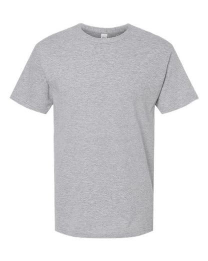 M&O Gold Soft Touch T-Shirt 4800 Athletic Grey
