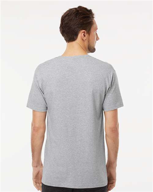M&O Gold Soft Touch T-Shirt 4800 Athletic Grey