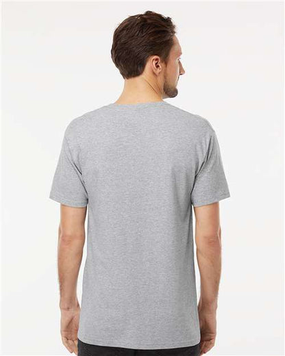 M&O Gold Soft Touch T-Shirt 4800 Athletic Grey