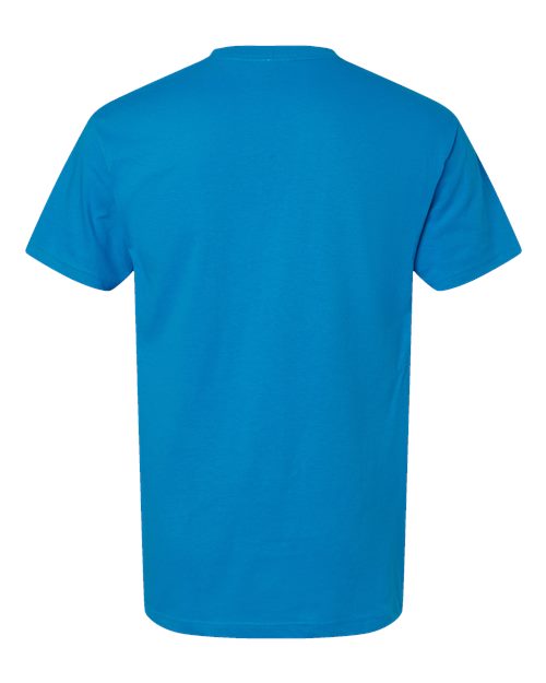 M&O Gold Soft Touch T-Shirt 4800 Turquoise