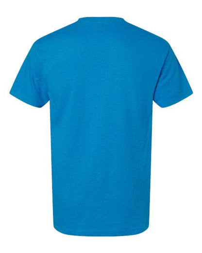 M&O Gold Soft Touch T-Shirt 4800 Turquoise