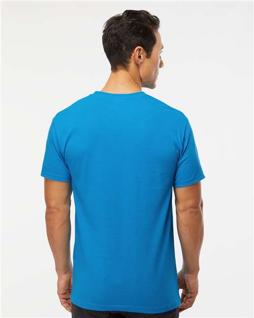 M&O Gold Soft Touch T-Shirt 4800 Turquoise