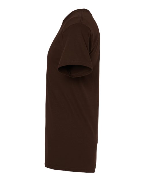 M&O Gold Soft Touch T-Shirt 4800 Chocolate