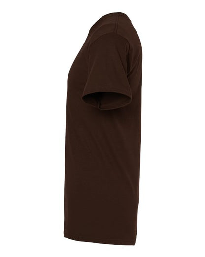 M&O Gold Soft Touch T-Shirt 4800 Chocolate