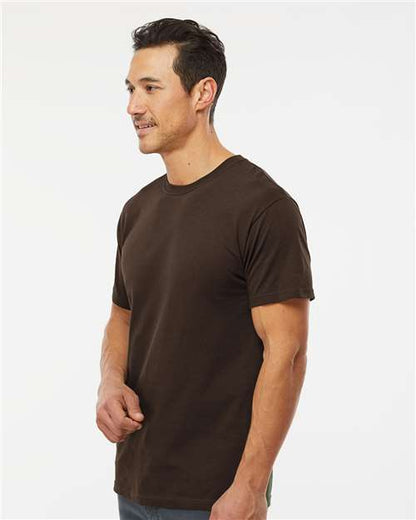 M&O Gold Soft Touch T-Shirt 4800 Chocolate