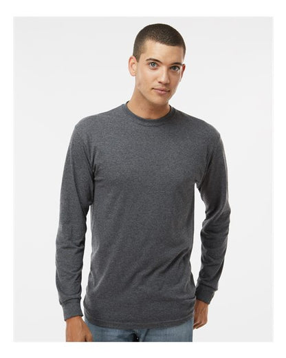 Custom Embroidered  M&O Gold Soft Touch Long Sleeve T-Shirt 4820  