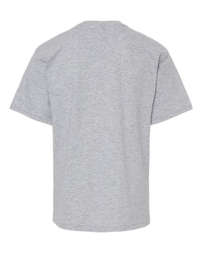 M&O Youth Gold Soft Touch T-Shirt 4850 Athletic Grey