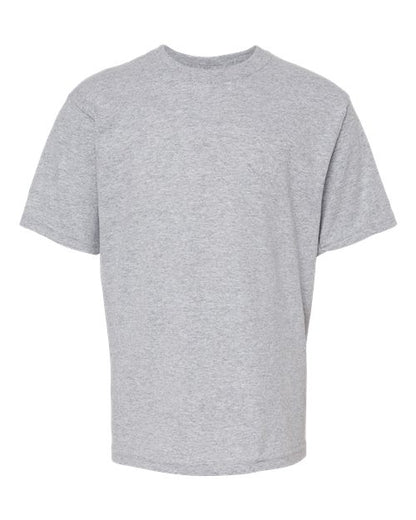 M&O Youth Gold Soft Touch T-Shirt 4850 Athletic Grey