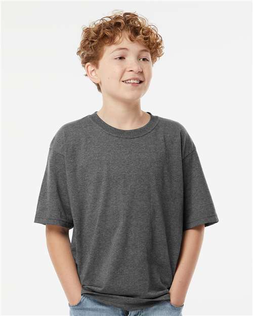 M&O Youth Gold Soft Touch T-Shirt 9463