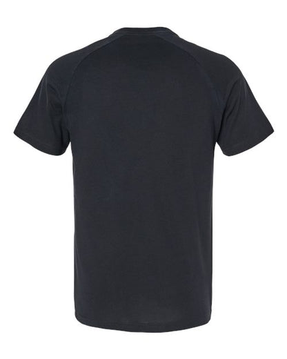 BELLA + CANVAS Heather CVC Raglan Tee 3201