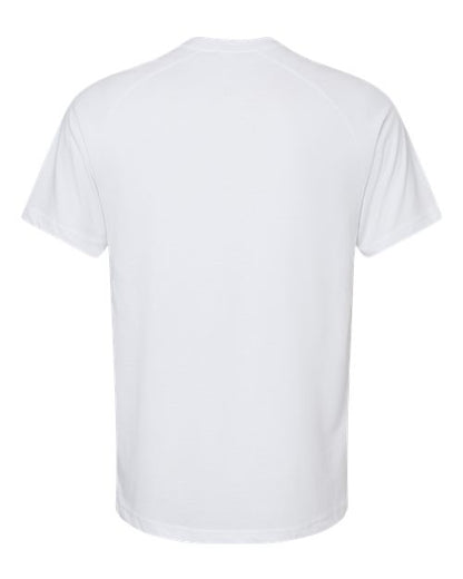 BELLA + CANVAS Heather CVC Raglan Tee 3201