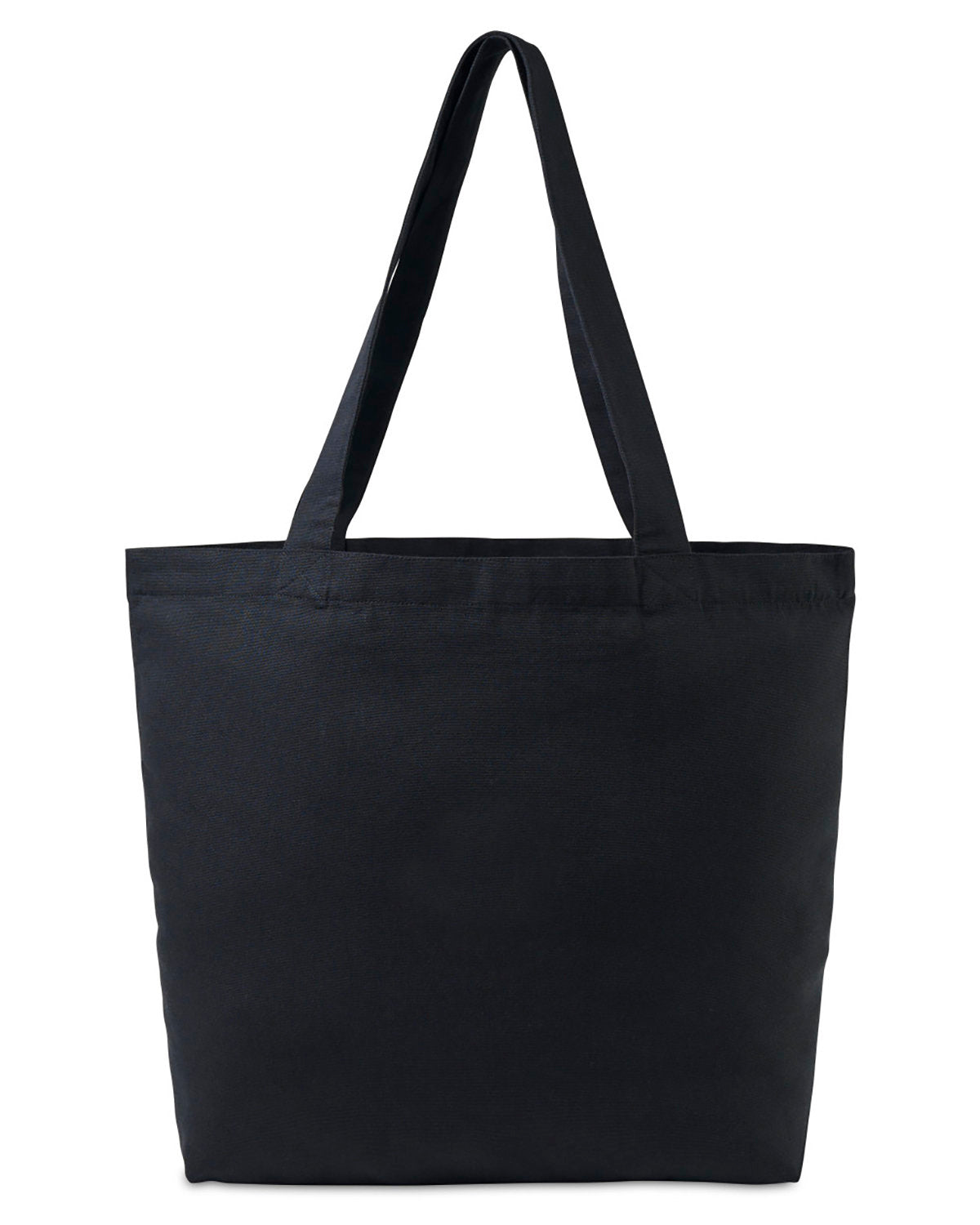 Gemline Aware™ Recycled Cotton Shopper Tote Bag With Interior Zip Pocket 102036