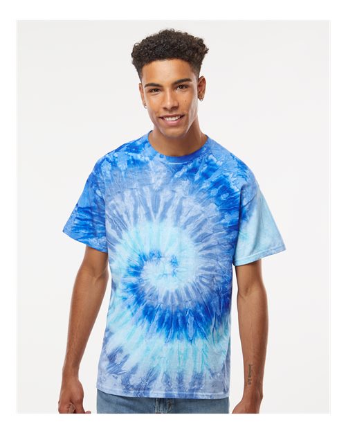 Colortone Unisex Multi-Color Tie-Dyed T-Shirt 10928